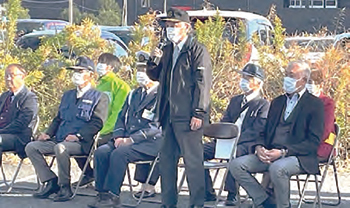 久喜地区　12月2日　出発式